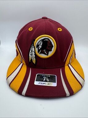 Vintage Washington Redskins Gridiron Classic Reebok Pinwheel Hat 7 3/8 NFL
